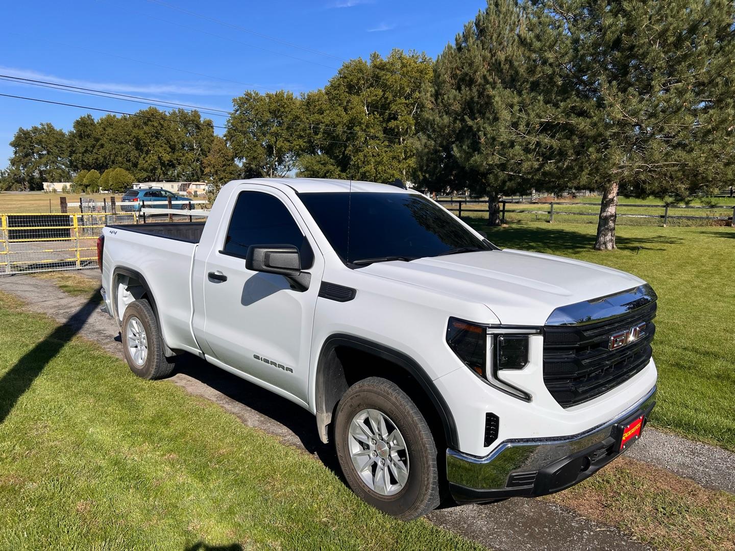 GMC Sierra 1500 after tint