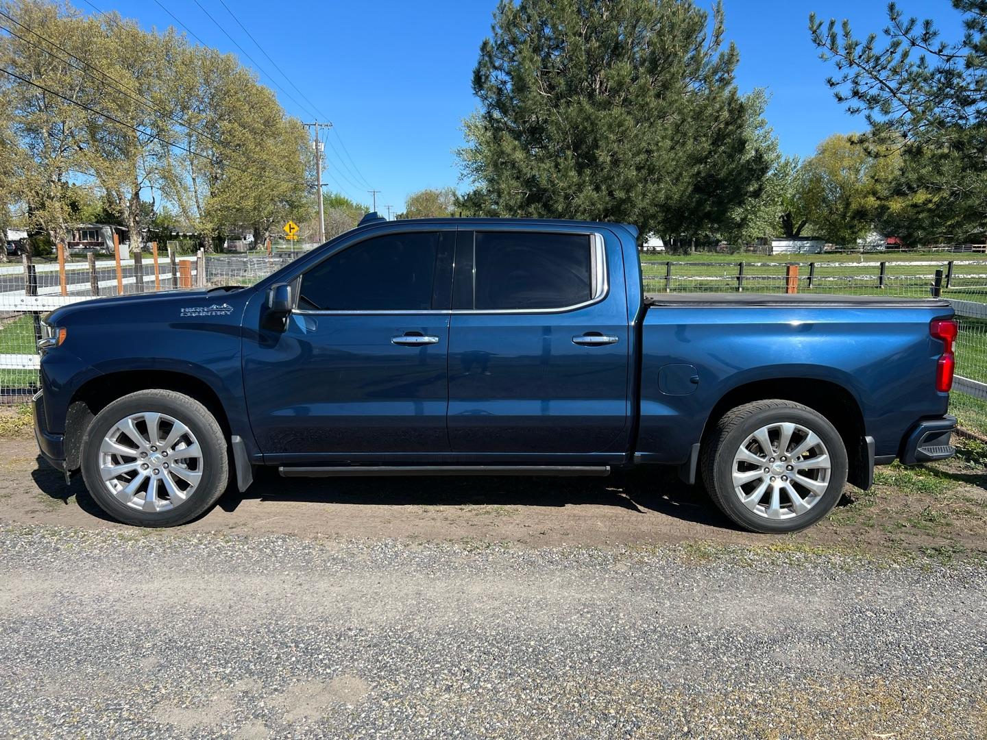 Chevy Silverado High Country before tint