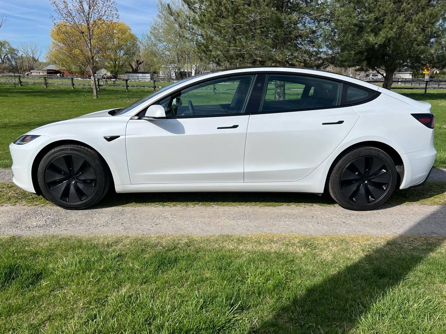 Tesla Model 3 before tint