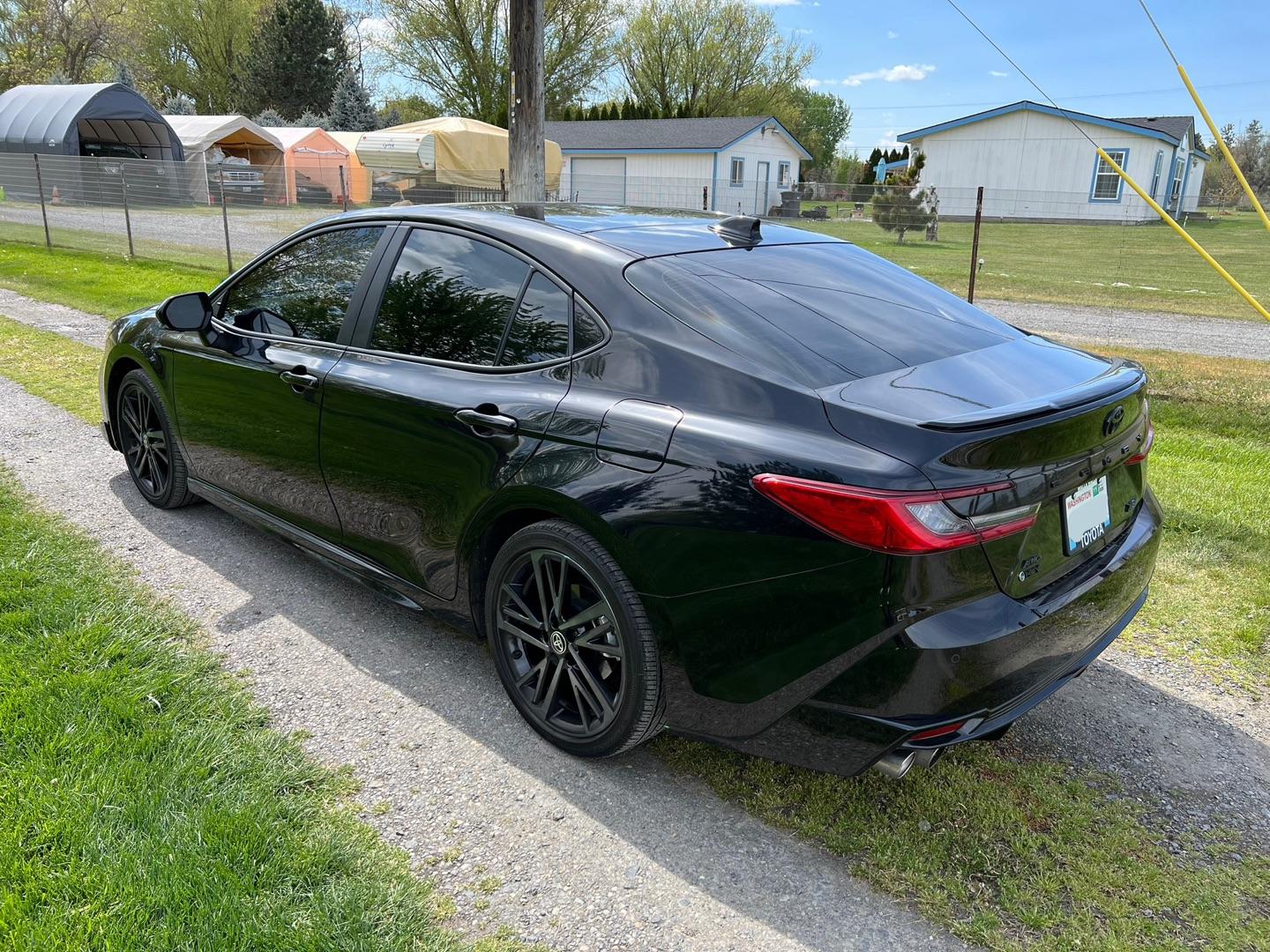 Toyota Camry SE after tint