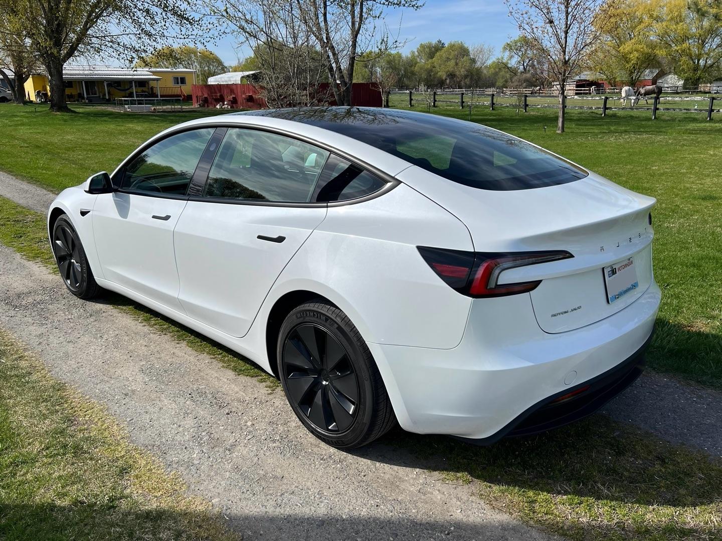 Tesla Model 3 before tint