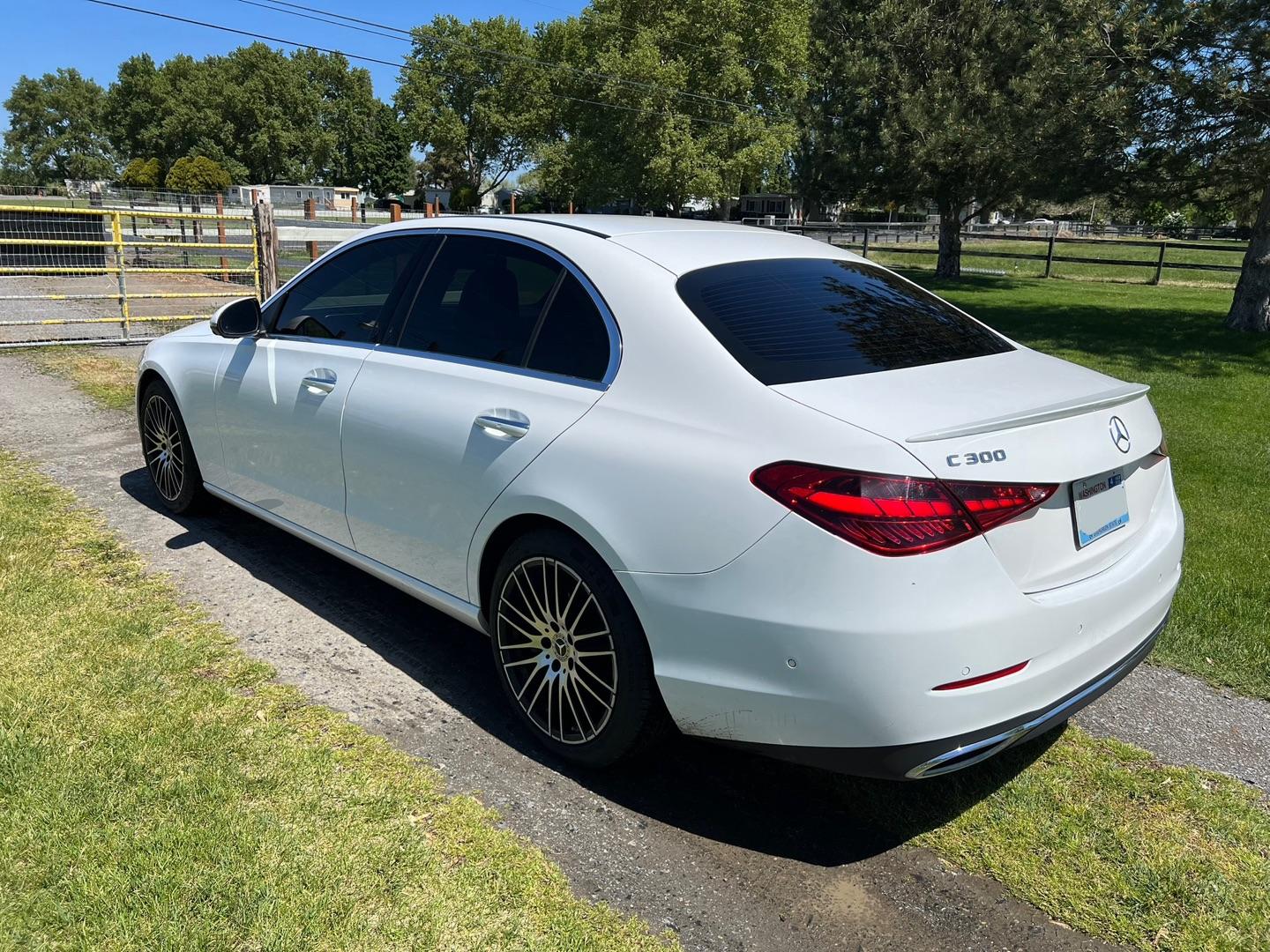 Mercedes C 300 after tint
