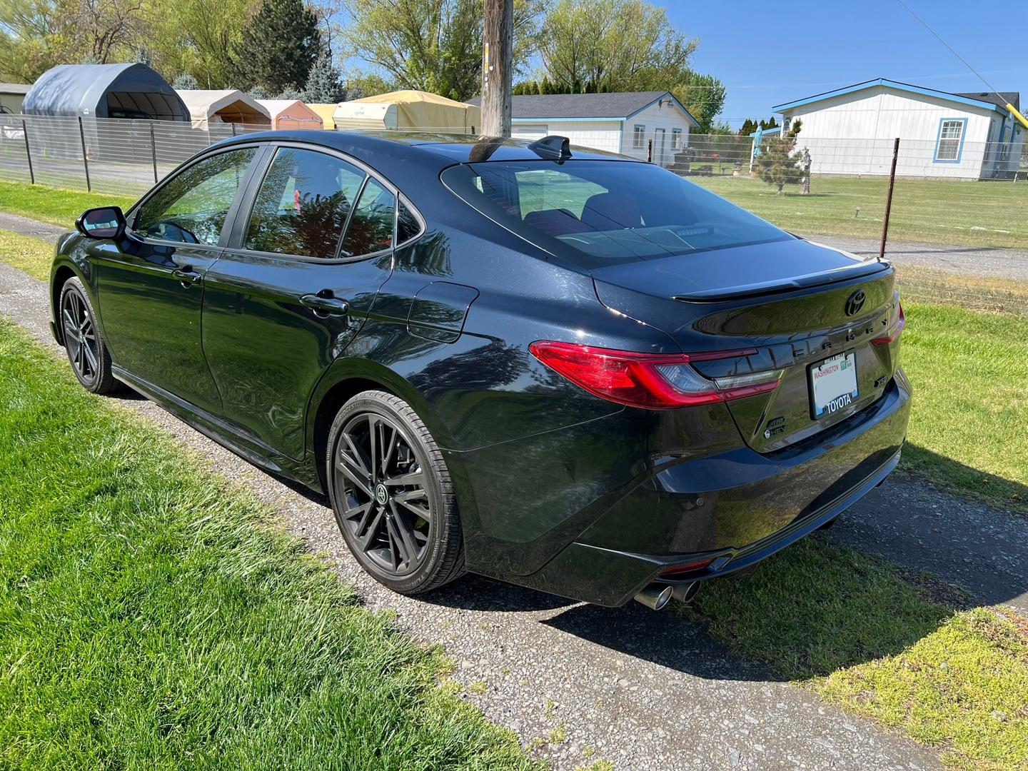 Toyota Camry SE before tint