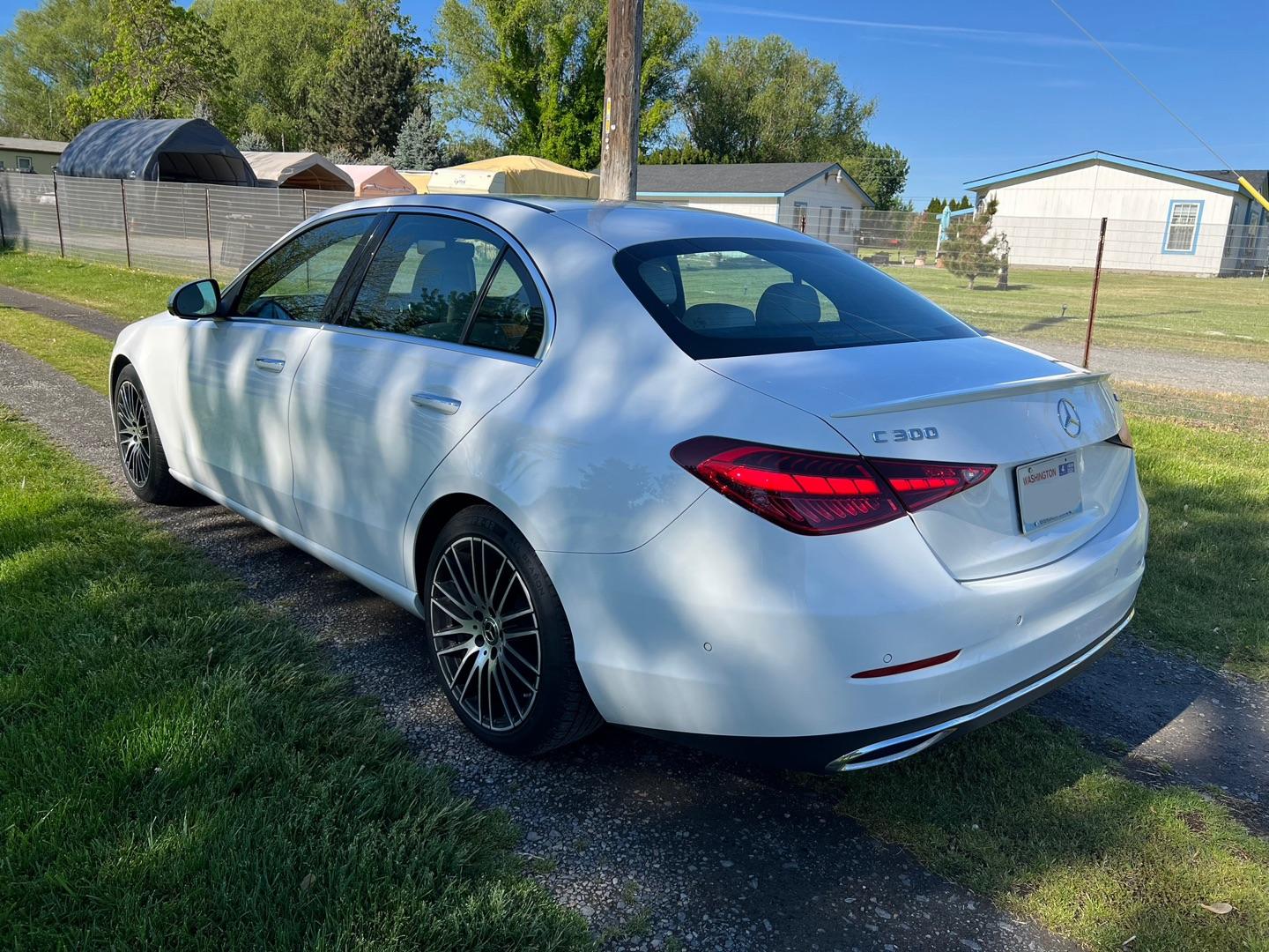 Mercedes C 300 before tint