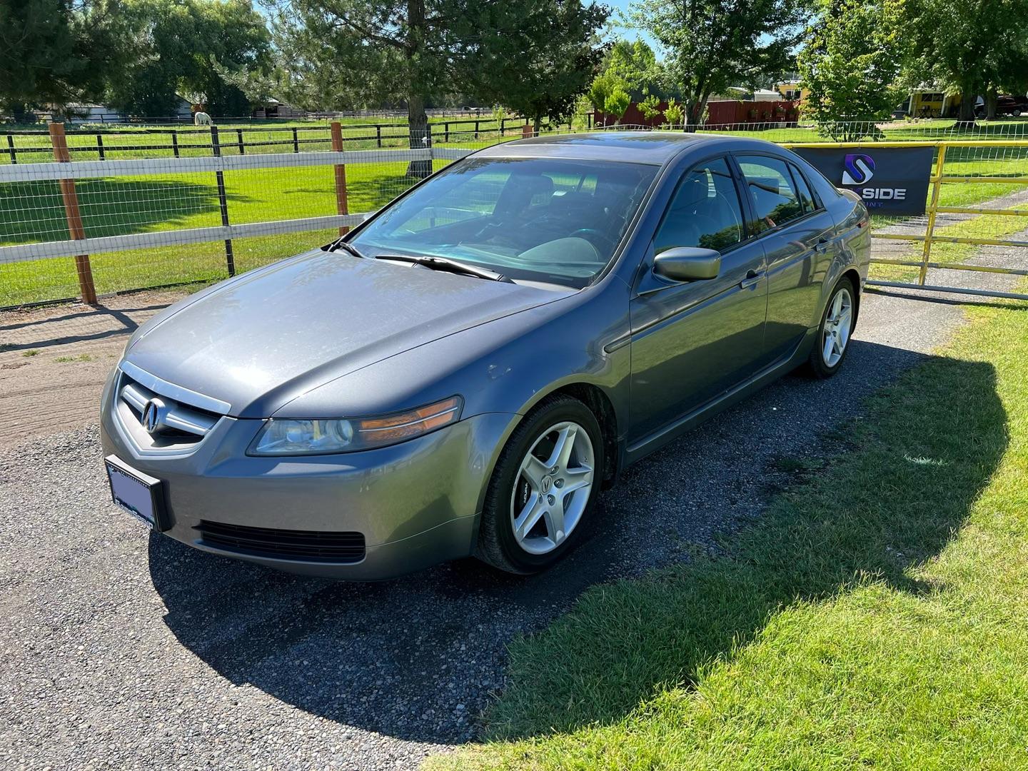 Acura TL before tint