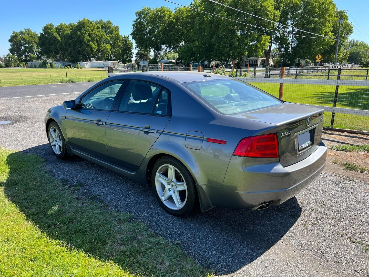 Acura TL before tint