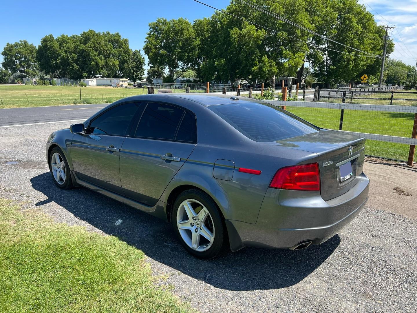 Acura TL after tint