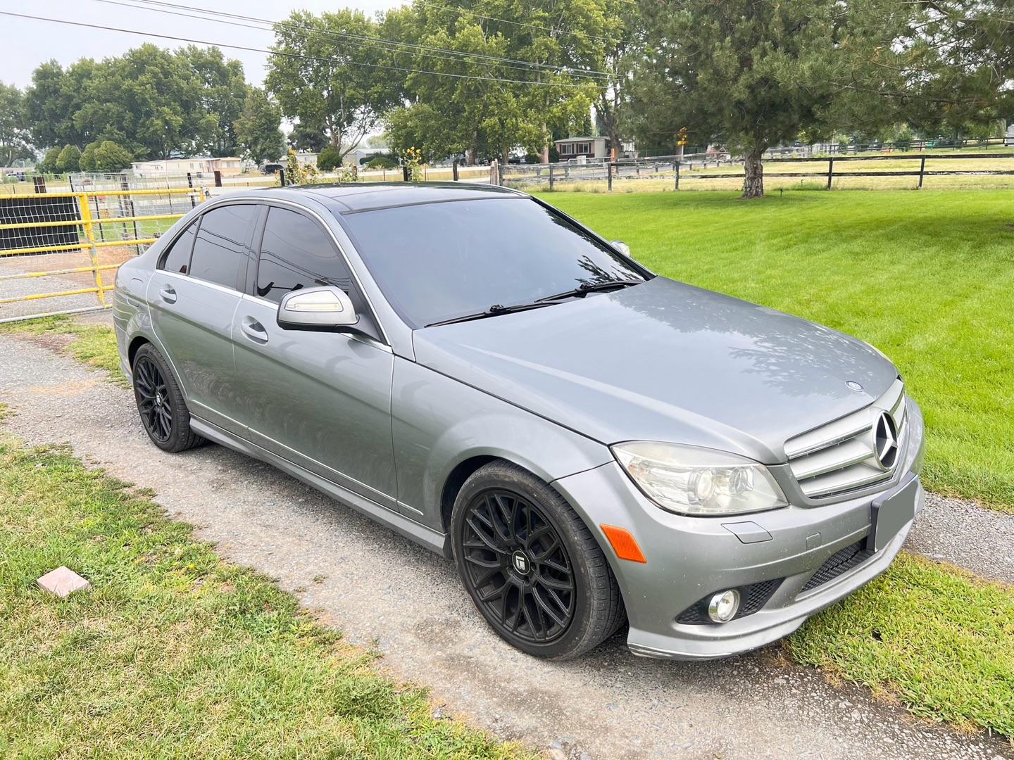 Mercedes C-Class after tint
