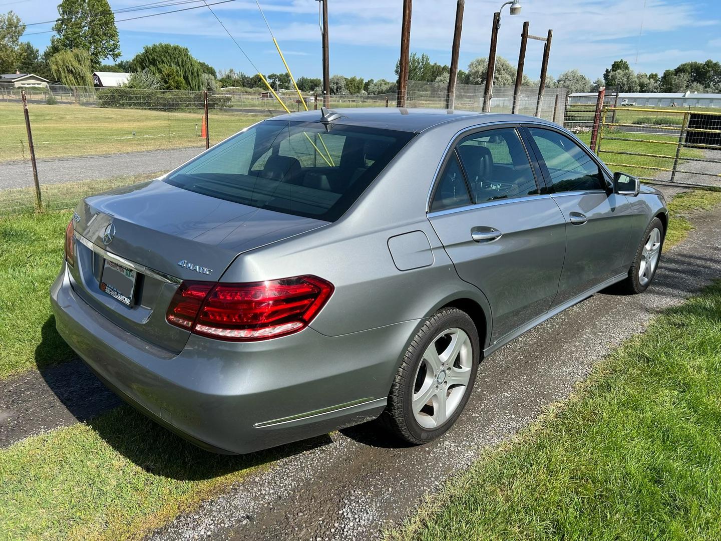 Mercedes E 350 before tint