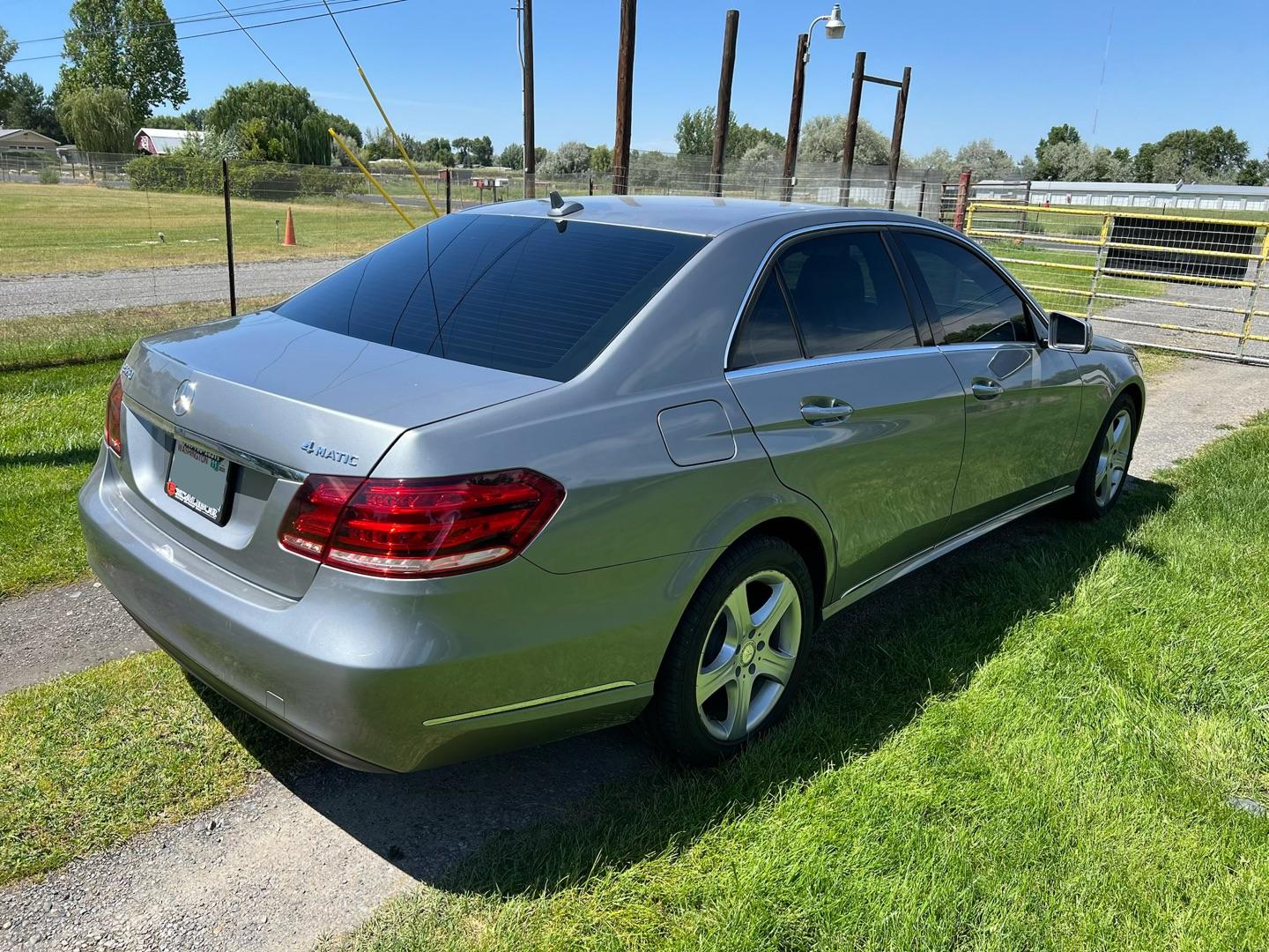 Mercedes E 350 after tint