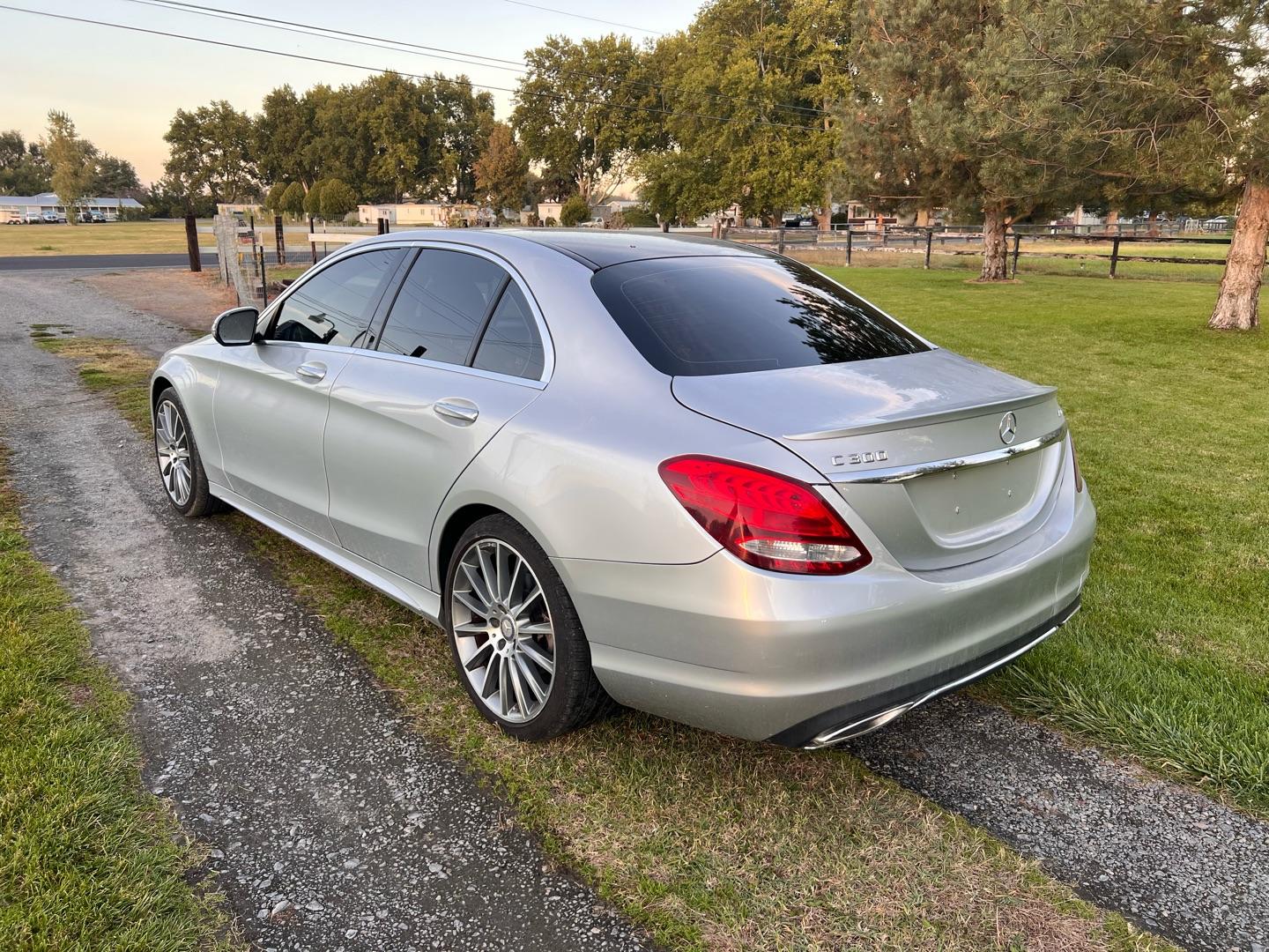 Mercedes C 300 after tint